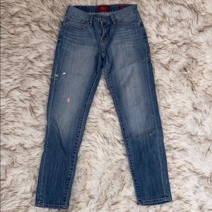 Painted Lucky Brand Jeans